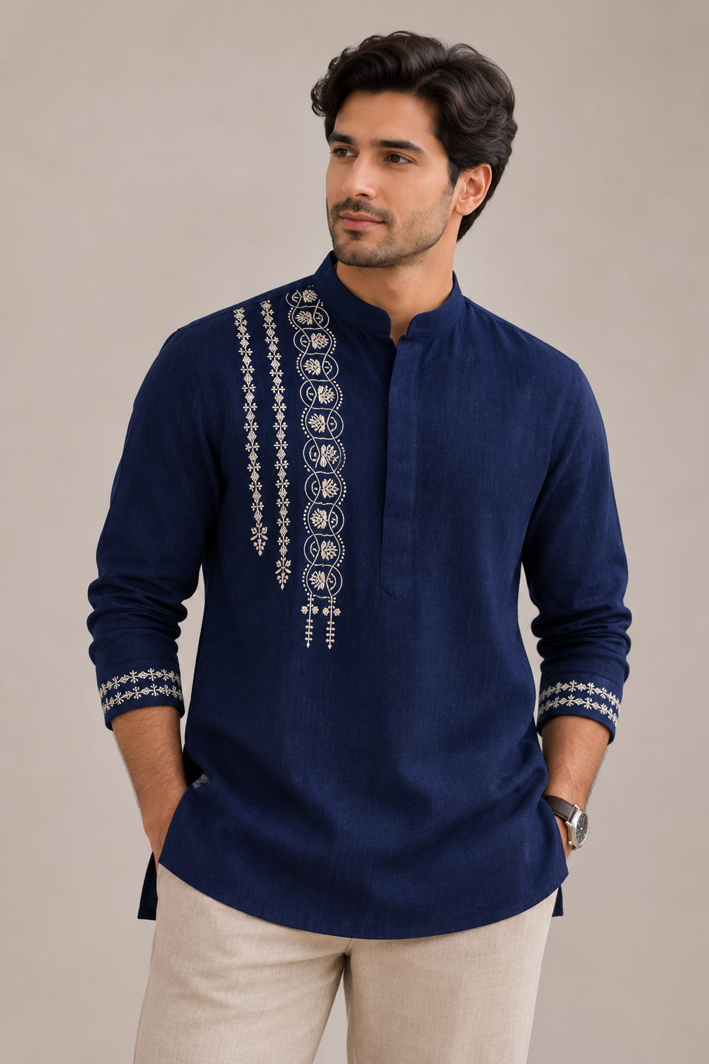 Why Should Women Have All the Fun with Chikankari?