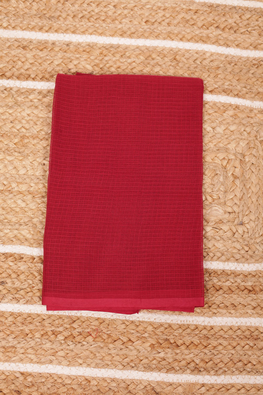 Vidushi | Enchanting Maroon Kotadoriya Cotton Chikankari Saree