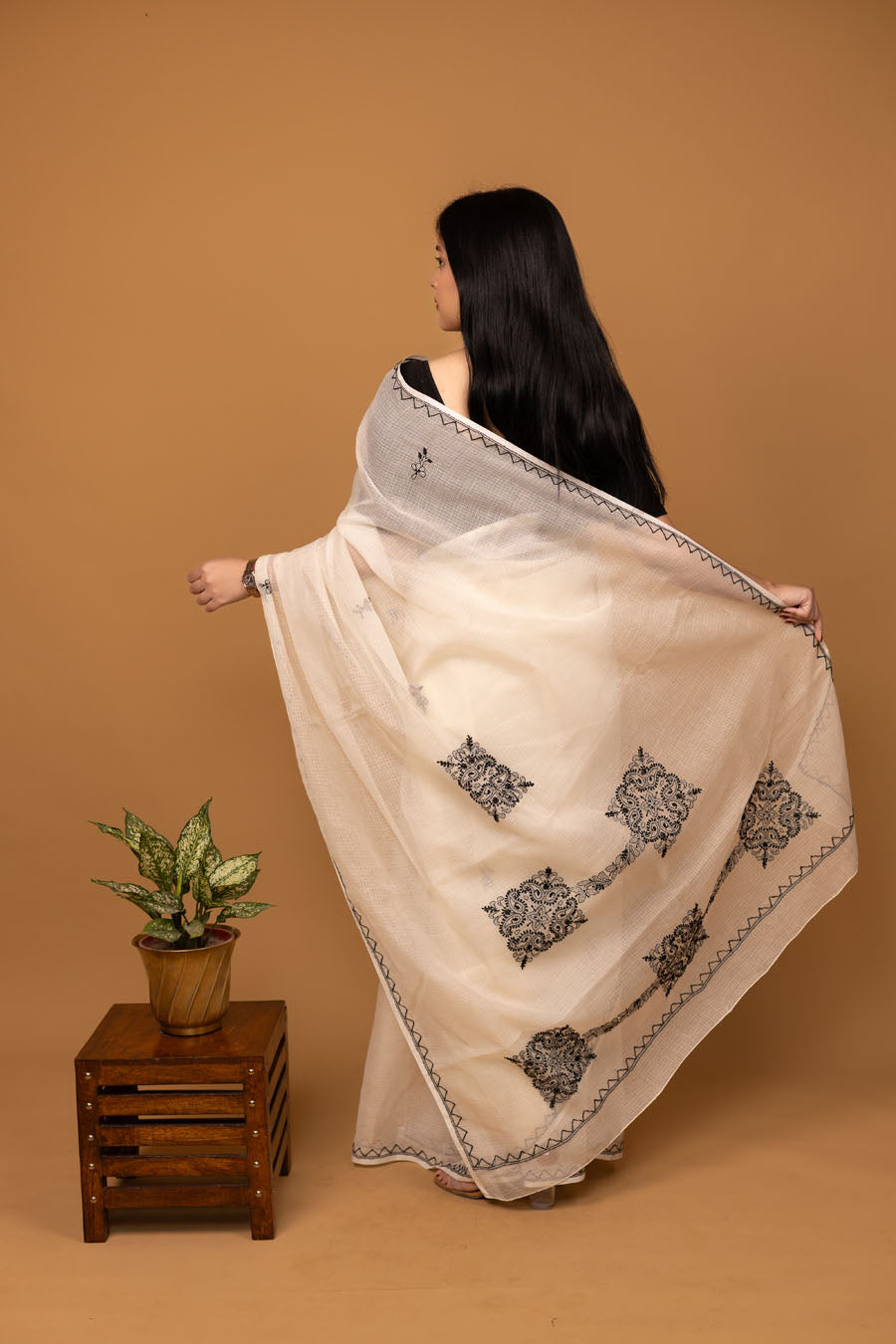 Hansini collection insired by timeless chikankari artistry