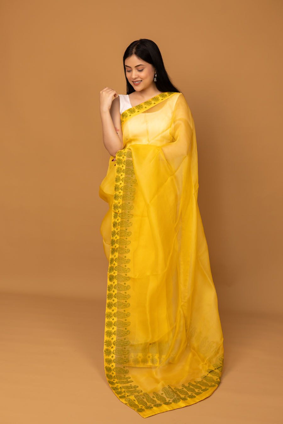 urvashi collection by Manjari Chikankari featuring elegant handcrafted sarees