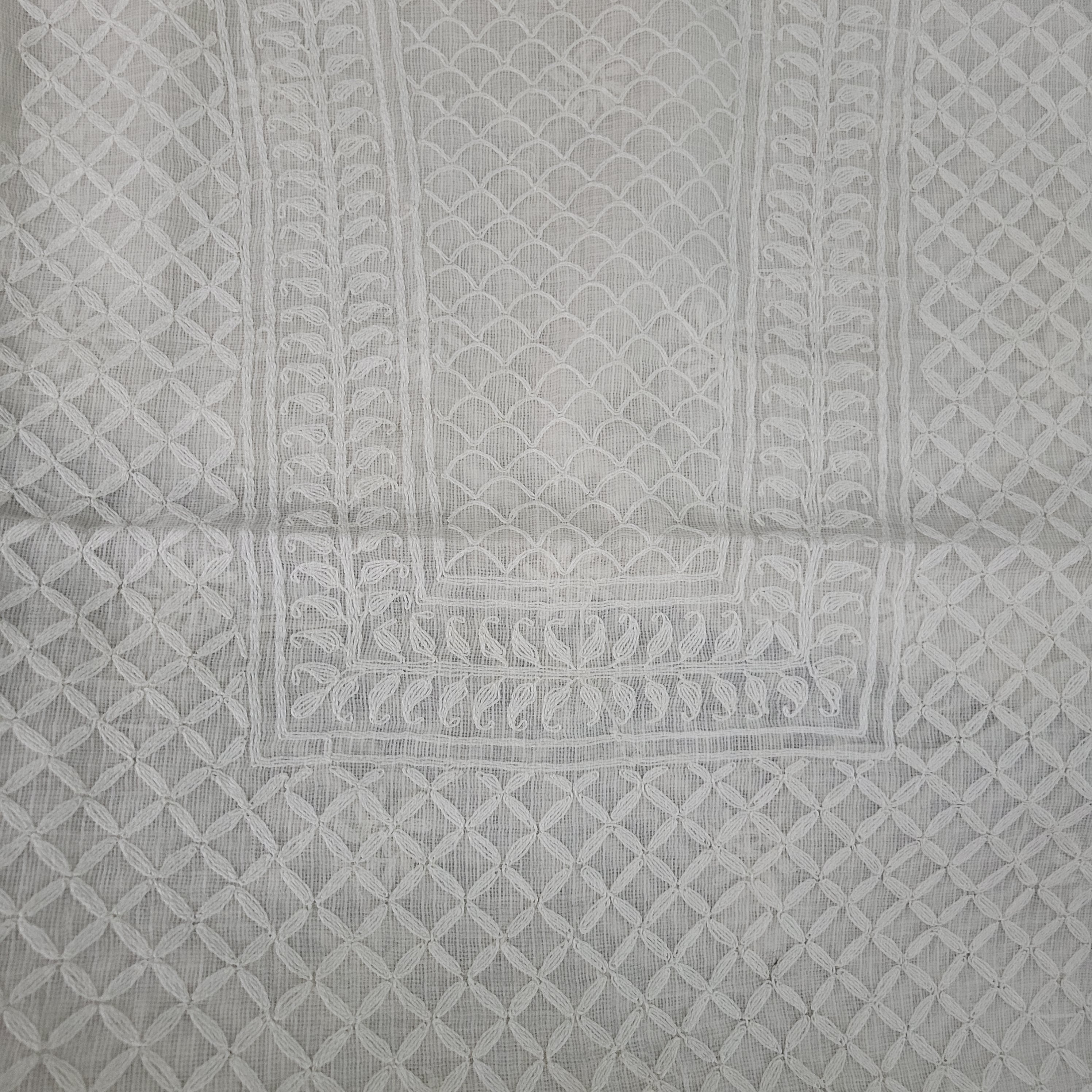Kurta Fabric | Kotadoriya | White