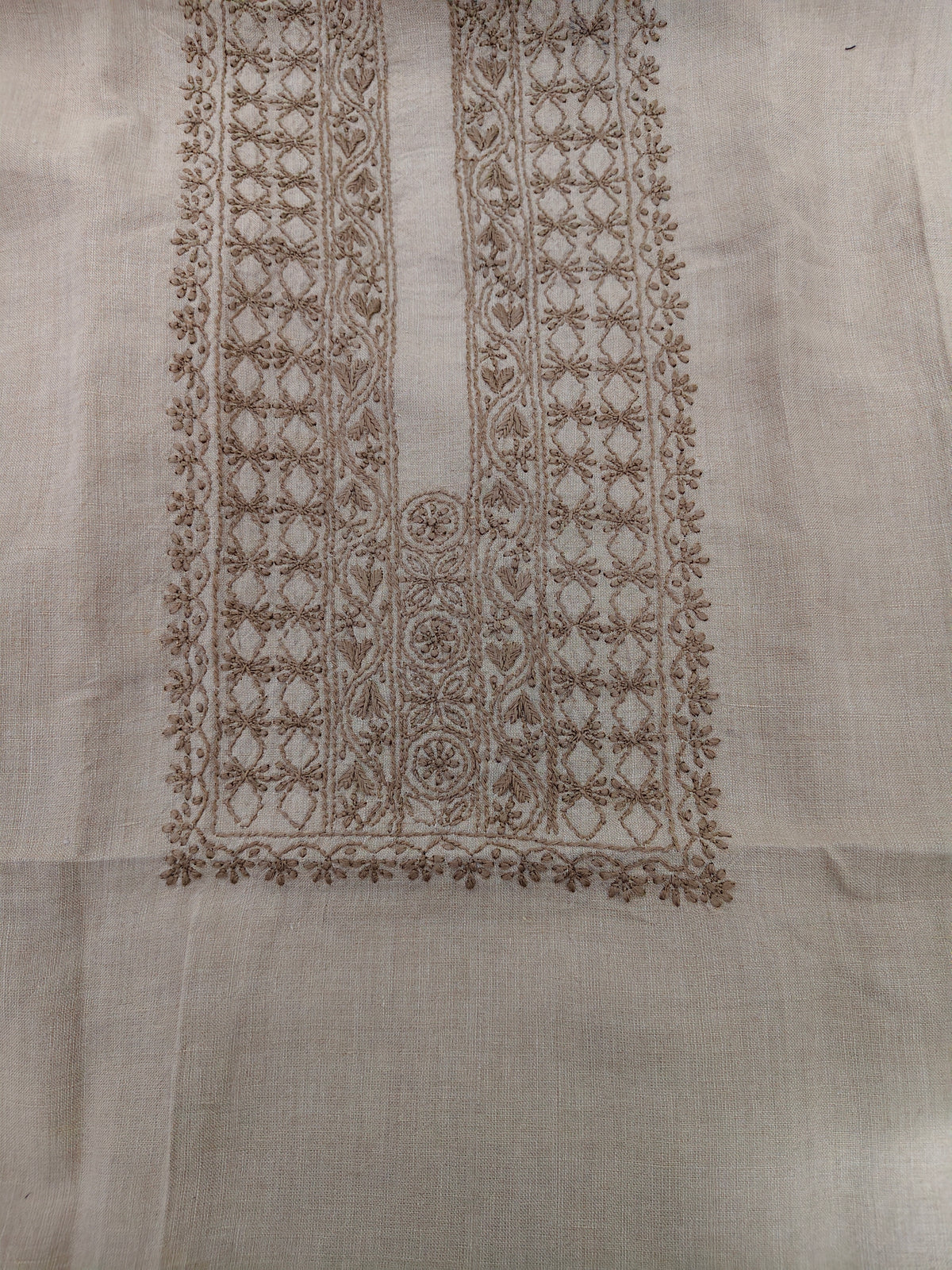 Agastya | Pure Linen | Short Kurta | Tan