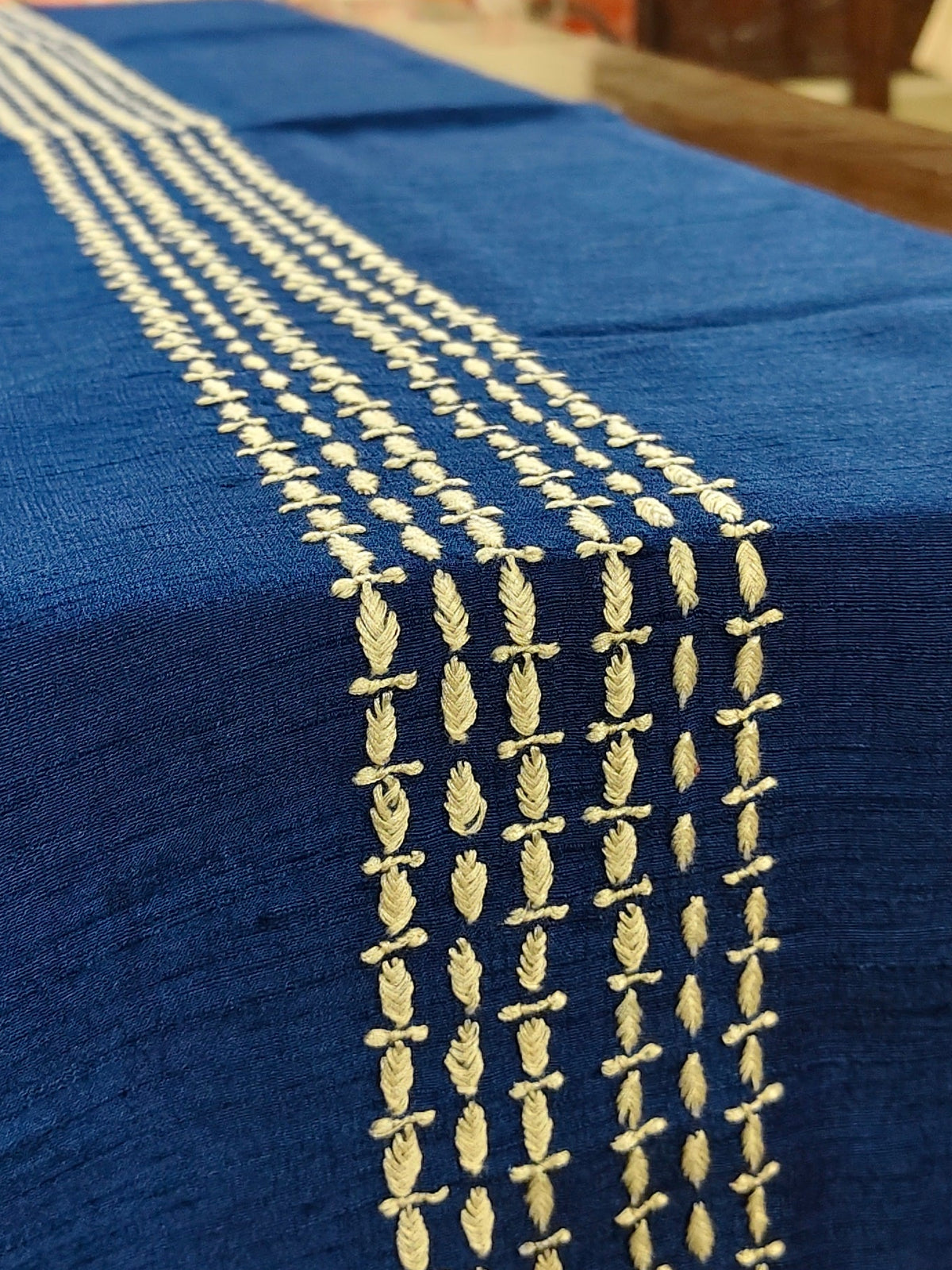 Spandan | 14" x 46"| Blue | Silk