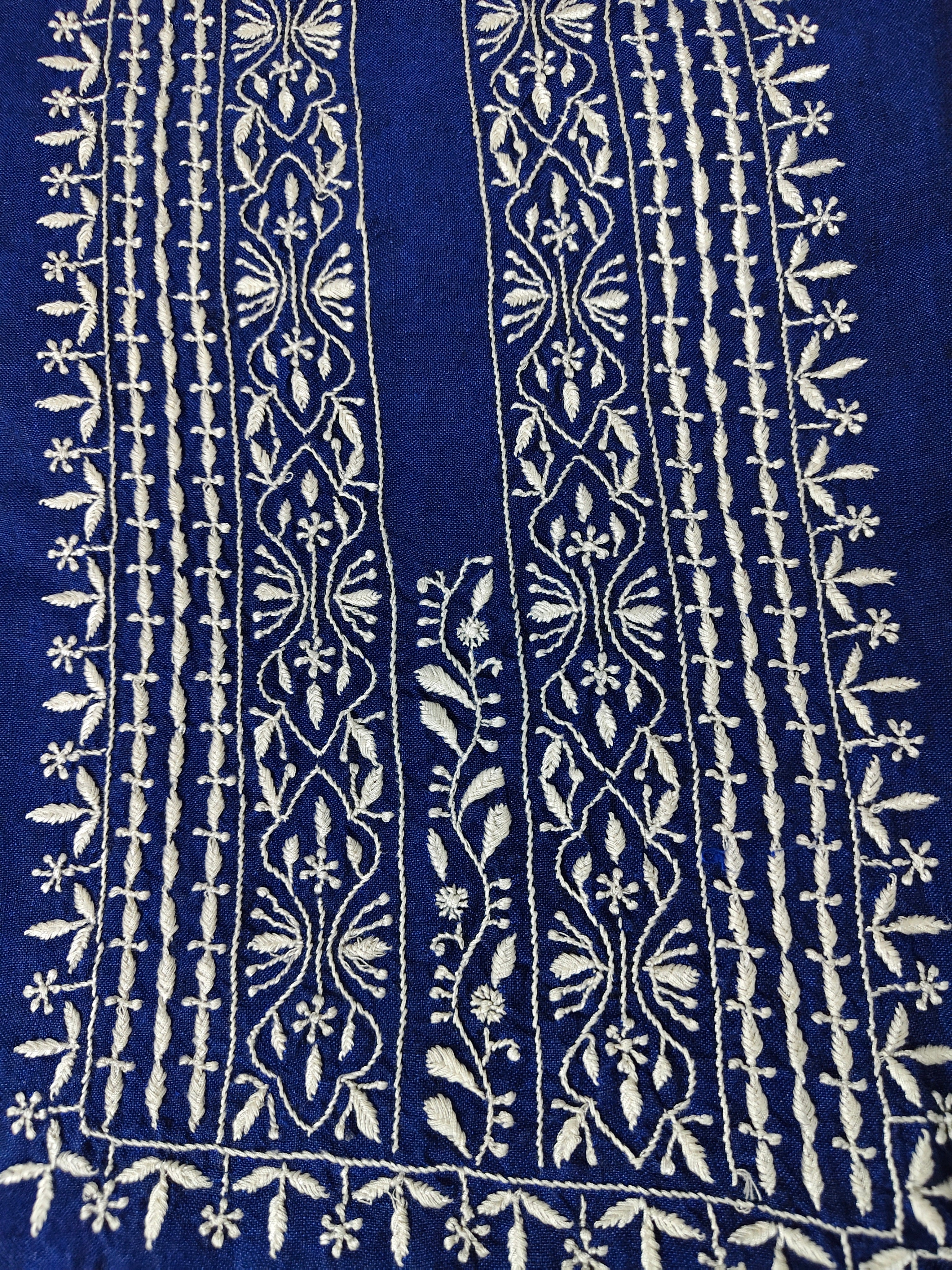 Agastya | Pure Linen | Short Kurta | Coral Blue