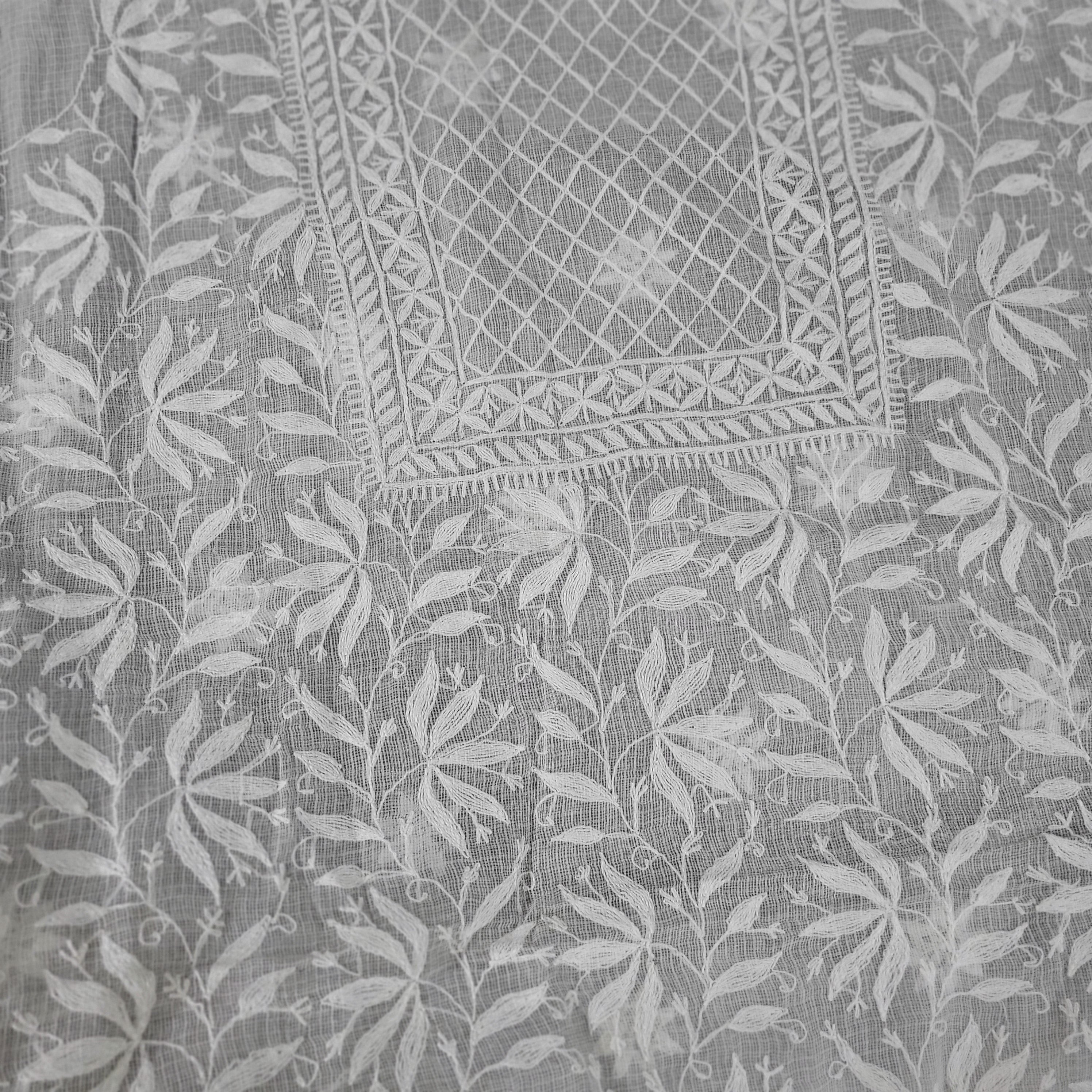 Kurta Fabric | Kotadoriya | White